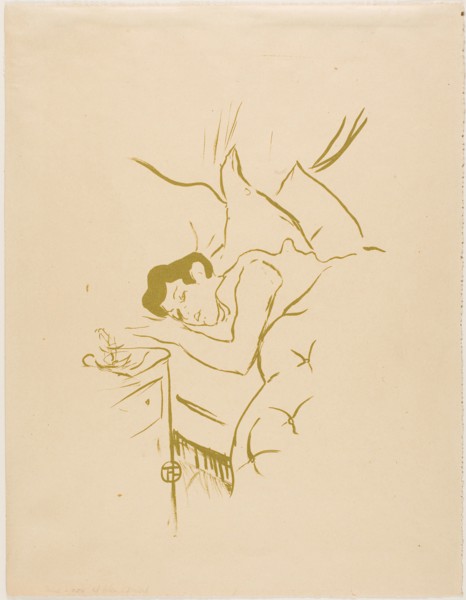 1893 Art Work -  Your Mouth Henri de Toulouse-Lautrec.