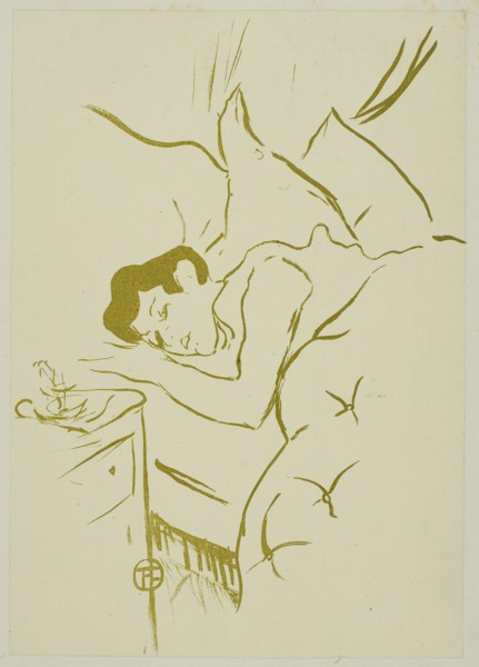 1893 Art Work -  Your Mouth - Henri de Toulouse-Lautrec.