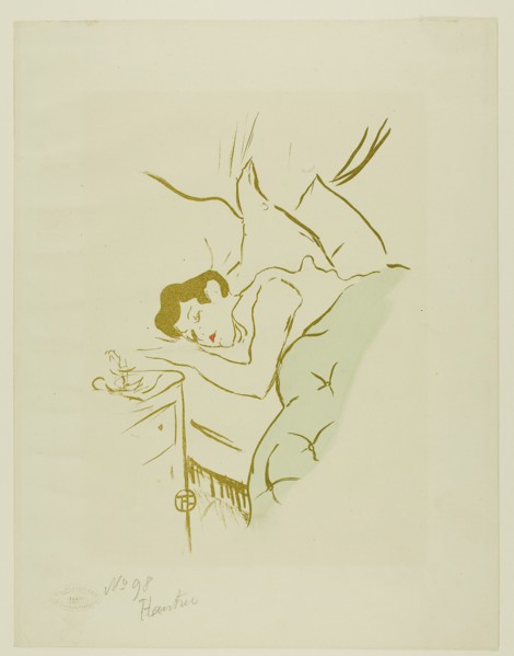 1893 Art Work -  Your Mouth - Henri de Toulouse-Lautrec.