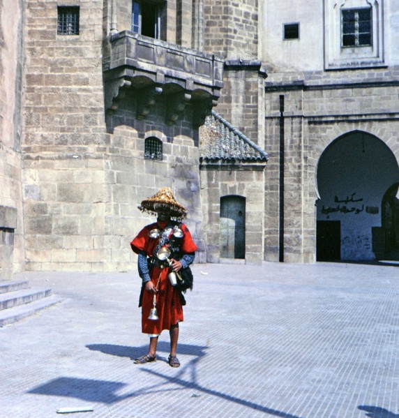Waterman in Marrakesh Morocco circa 1969.
