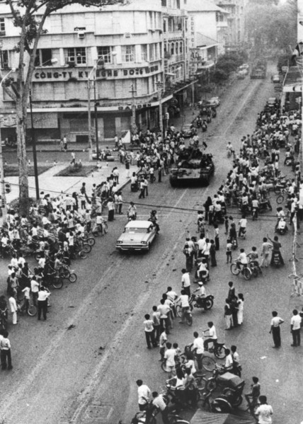 Communist Forces Enter Saigon, 1975