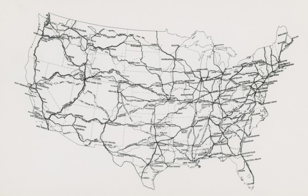 Pioneer Trails Compared to Interstate Highway System