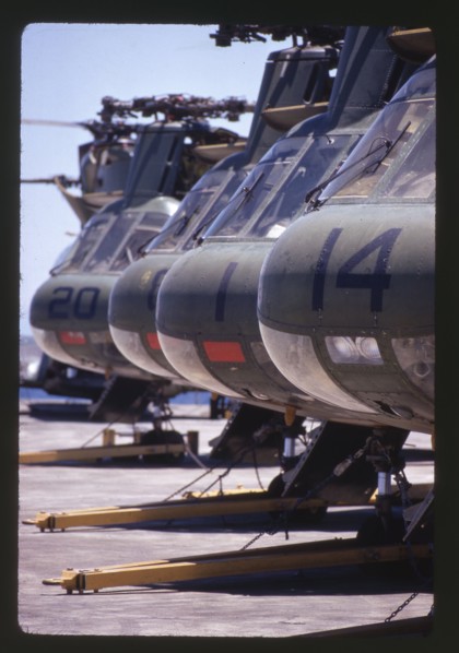 Helicopters on USS TRIPOLI