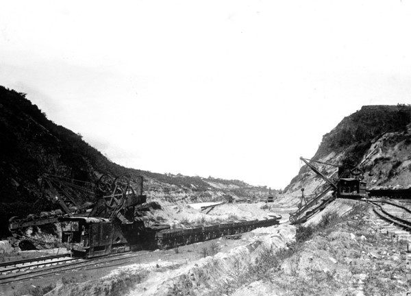 Construction on the Panama Canal