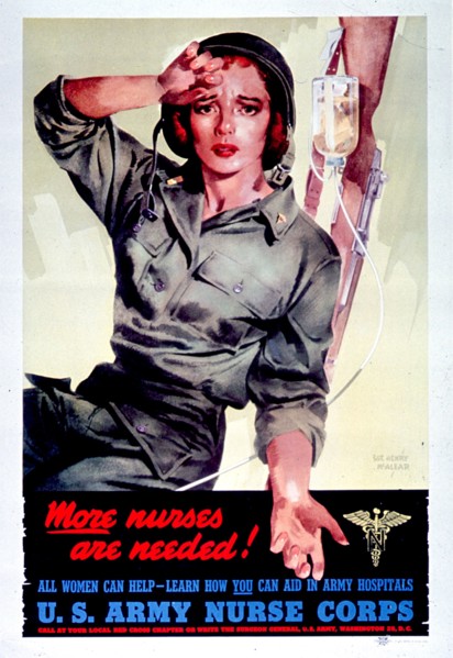Nursing Poster - More nurses are needed!