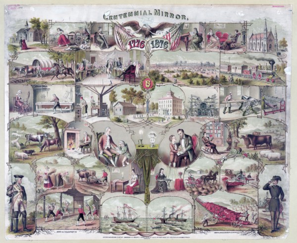Centennial mirror