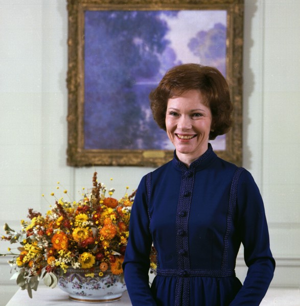 Official portrait of Rosalynn Carter