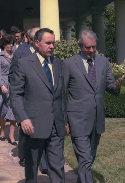 U.S.S.R. Minister of Foreign Affairs Andrei Gromyko and Cyrus Vance