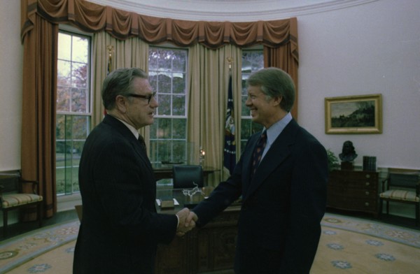 Nelson Rockefeller and Jimmy Carter