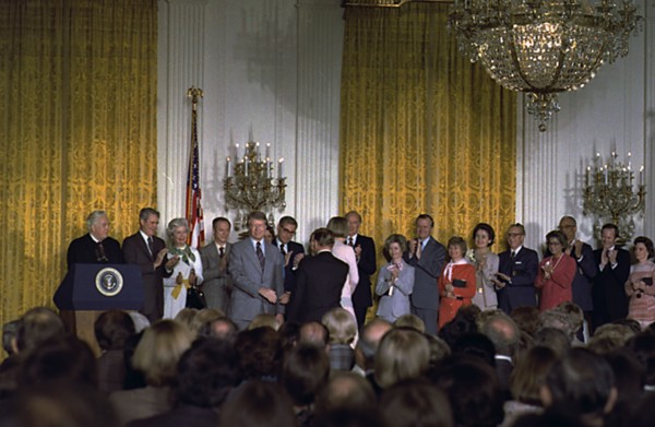 Swearing-in of Carter Cabinet