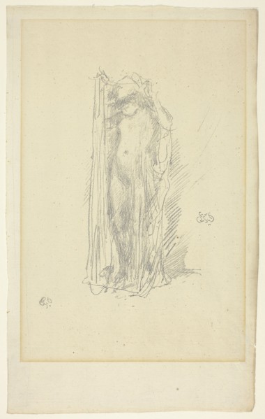 Model Draping - 1889