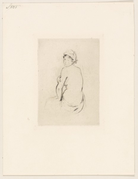 Nude Seen from Behind - 1889
