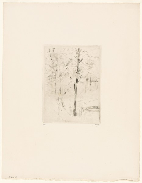 The Lake in the Bois de Boulogne - 1889