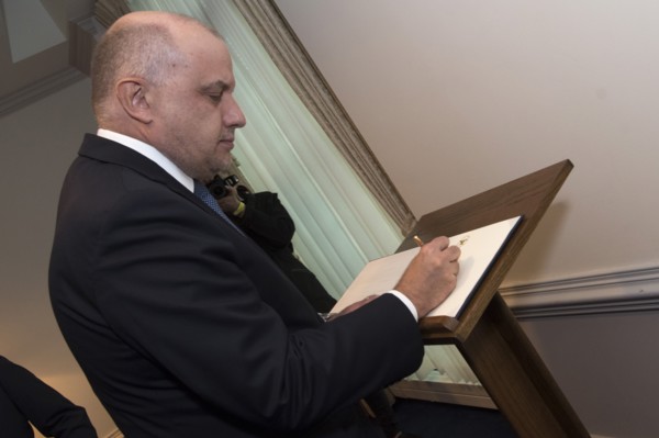 Estonia's Defense Minister Juri Luik