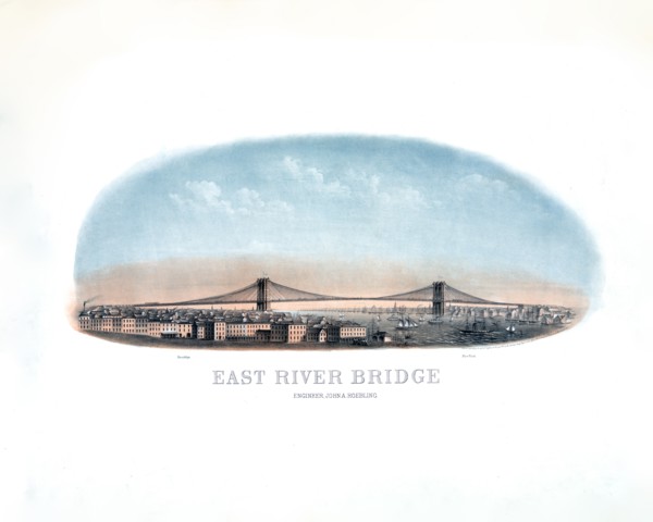 East River Bridge ca. 1873