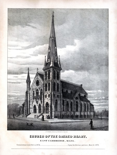 Church of the sacred heart. East Cambridge, Mass.
