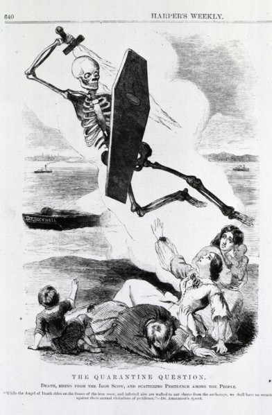 The Quarantine Question Oct 2, 1858