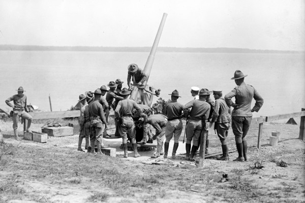 Military training at Quantico ca. 1917