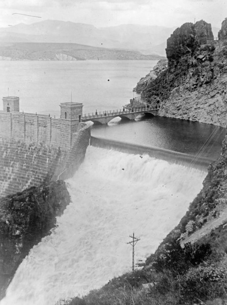 Roosevelt Dam in Arizona ca. early 20th century