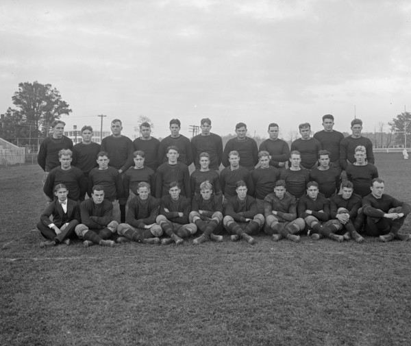 Maryland State football team group photo ca.  between 1910 and 1925