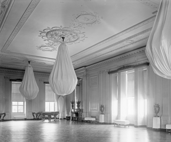 East Room (empty), White House, [Washington, D.C.] ca.  between 1910 and 1925