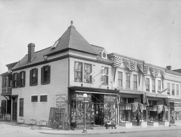 Store fronts on Nichols Avenue and U St., S.E., Washington, D.C. ca.  between 1910 and 1920