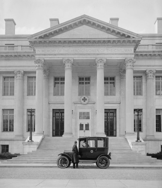 Ford Motor Company Ford Coupe at American Red Cross ca.  between 1910 and 1926