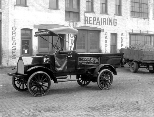 Truck: C.M. Woolf & Company, Inc., Agricultural Implements, Seeds, 1005 B St., N.W., Washington, D.C.. ca.  between 1910 and 1920