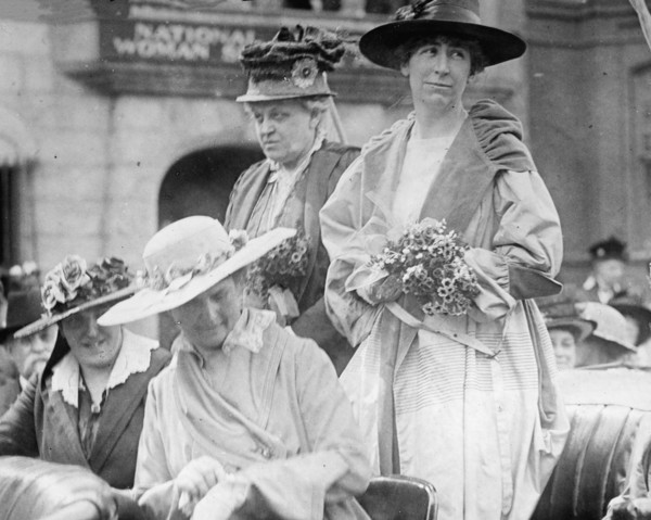 Miss Janette Rankin of Montana, first woman ever elected to a federal office  ca. between 1909 and 1920