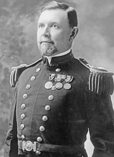 Captain Carlo B. Brittain portrait in dress uniform ca. between 1909 and 1920