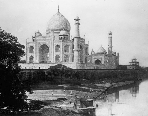 Taj Mahal in Agra Inidia ca. between 1909 and 1919