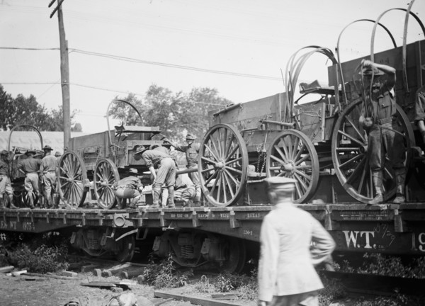 U.S. Army, transportation of equipment & troops ca. between 1909 and 1940