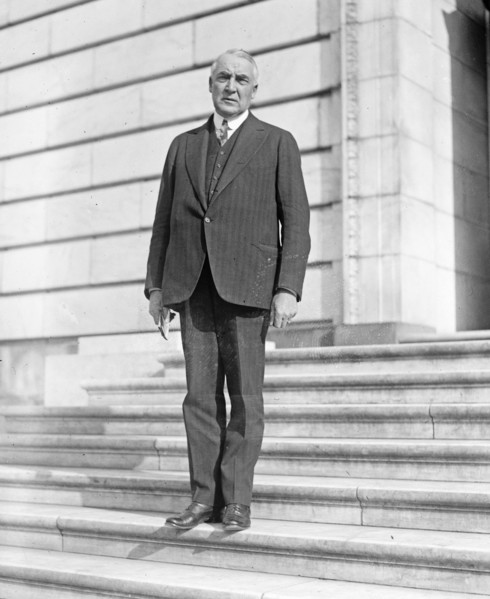 Senator Warren G. Harding ca.  between 1918 and 1920