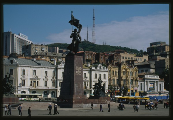 Square of Fighters for the Revolution, (1961), Vladivostok, Russia; 2000