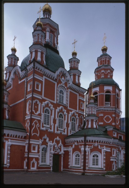 Church of the Intercession (1785-95), north facade, Krasnoiarsk, Russia; 1999