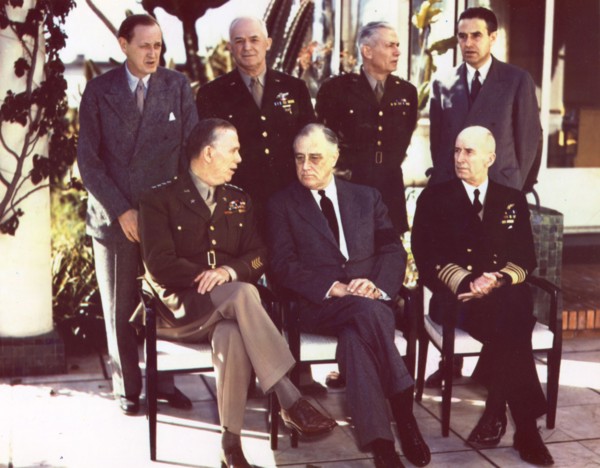Conference at Casablanca, Morocco, 1943