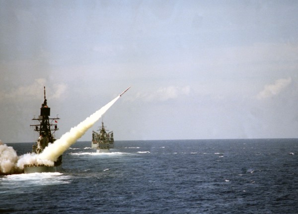 An RIM-2 Terrier surface