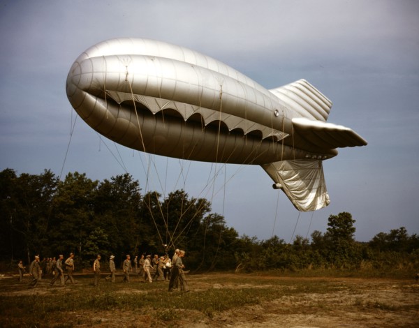 Barrage balloons