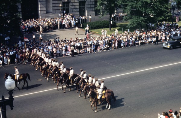 Black troops at the Memorial Day parade