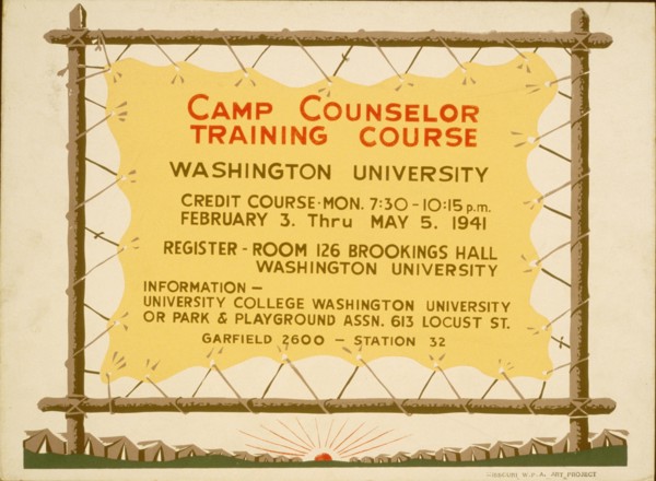 Camp counselor training course
