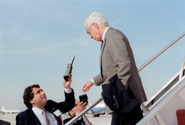 Colombian President Virgilio Barco