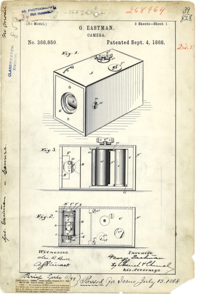 George Eastman Camera 1888