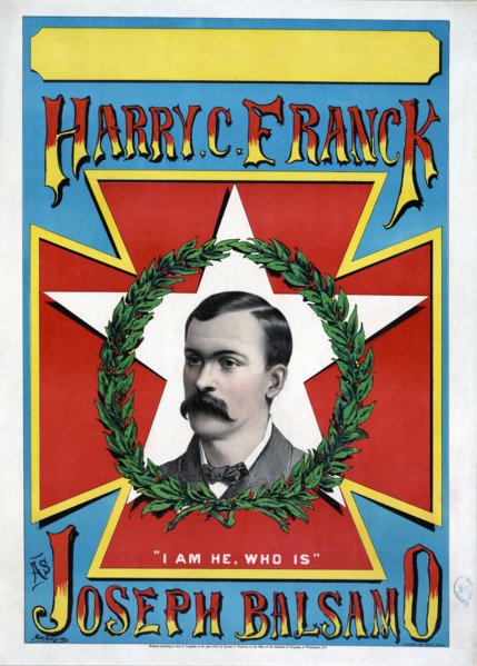 Harry C. Franck as Joseph Balsamo