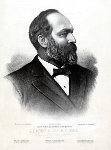James A. Garfield ca 1881