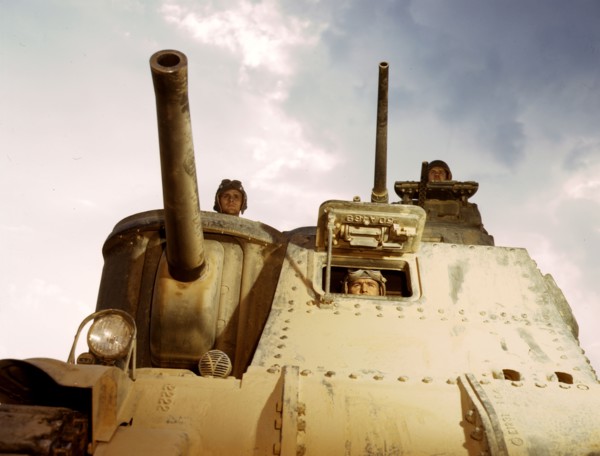 M-3 tanks and crews
