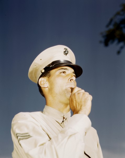 Marine Sgt. at New Orleans