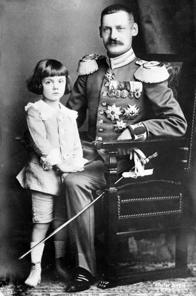 Prince Ruprecht von Bayern and Prince Luitpold
