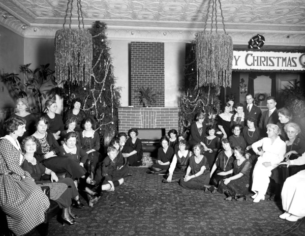 Salvation Army Christmas group