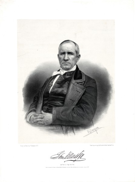 Sam Houston ca  1848