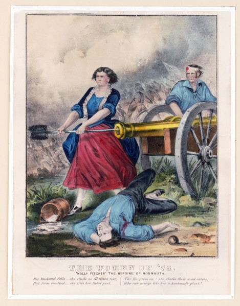 The women of '76 Molly Pitcher the heroine of Monmouth